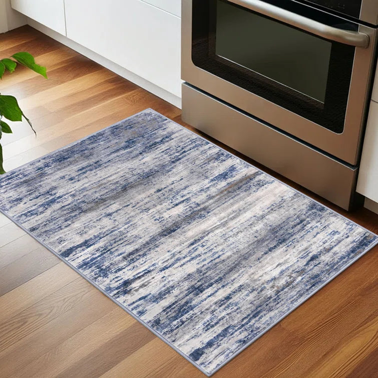Machine Washable Area Rugs Rubber Backed Rug for Bedroom Living Room